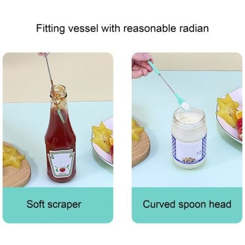 GlideReach™ Mini Spatula — Unlock Every Last Drop for Zero Waste Bliss