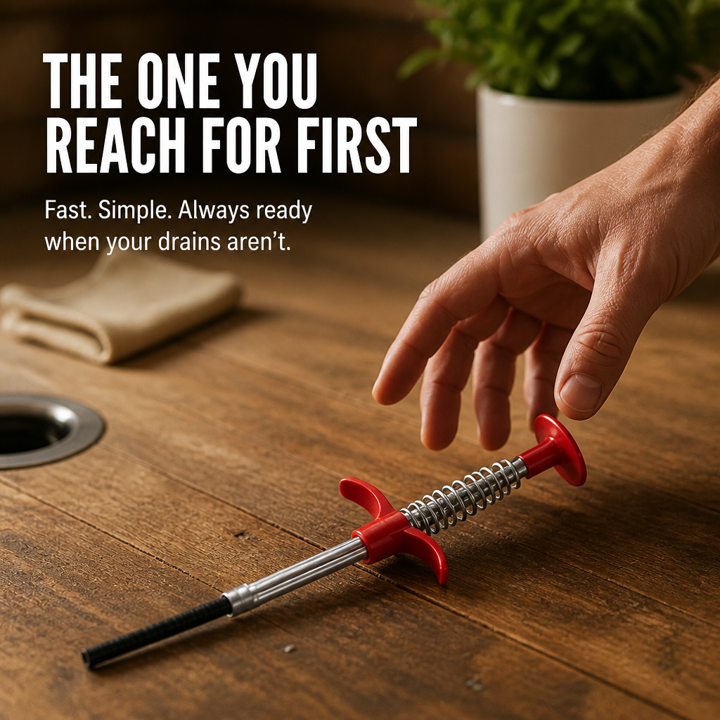 FlowMender™ — Take Back Control with Fast, Chemical-Free Drain Relief