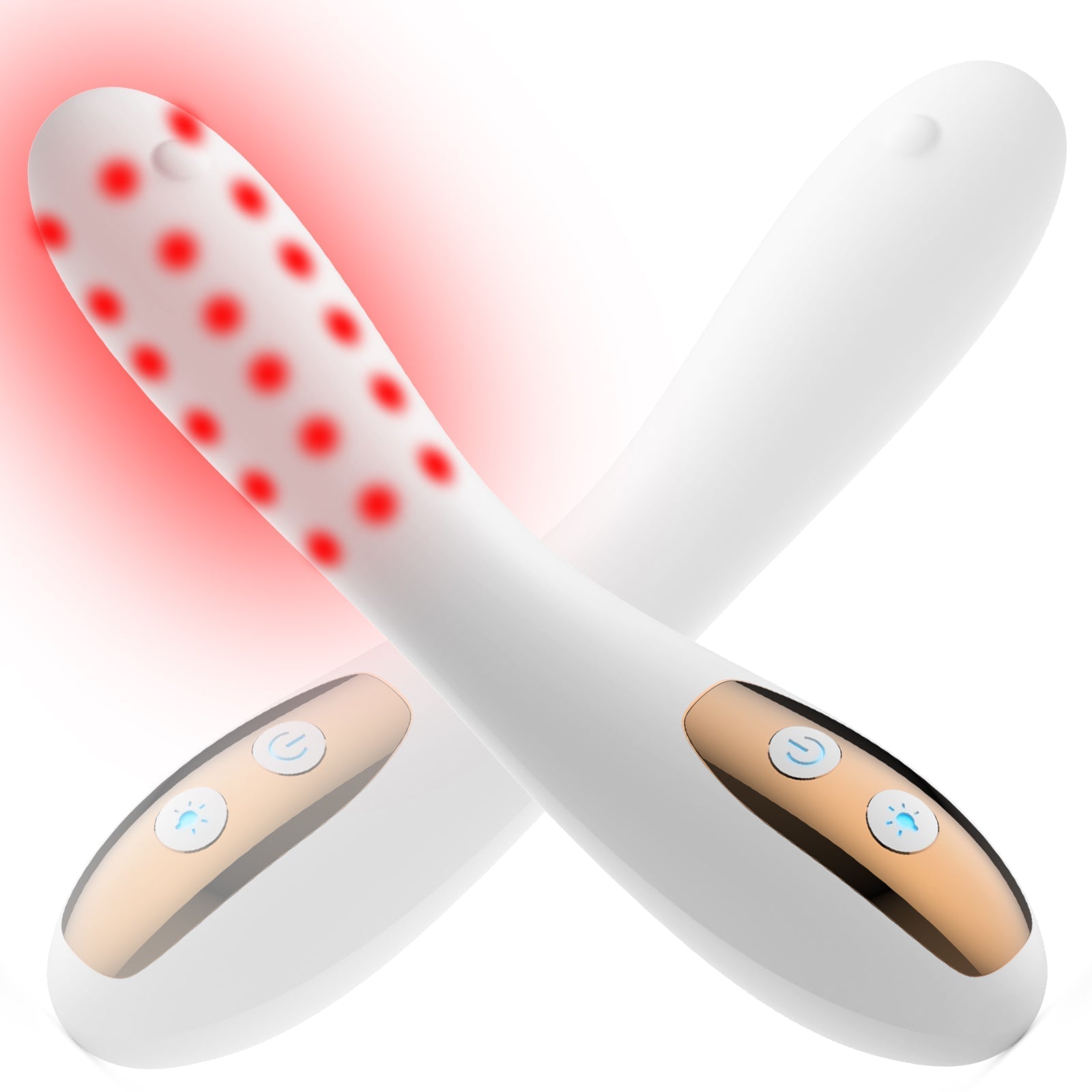 Intimate Health Device with Red Light Therapy and Heating Function for Women