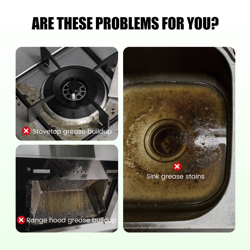 Grease Remover | No Residue | Fast Spray and Wipe | ShineEase