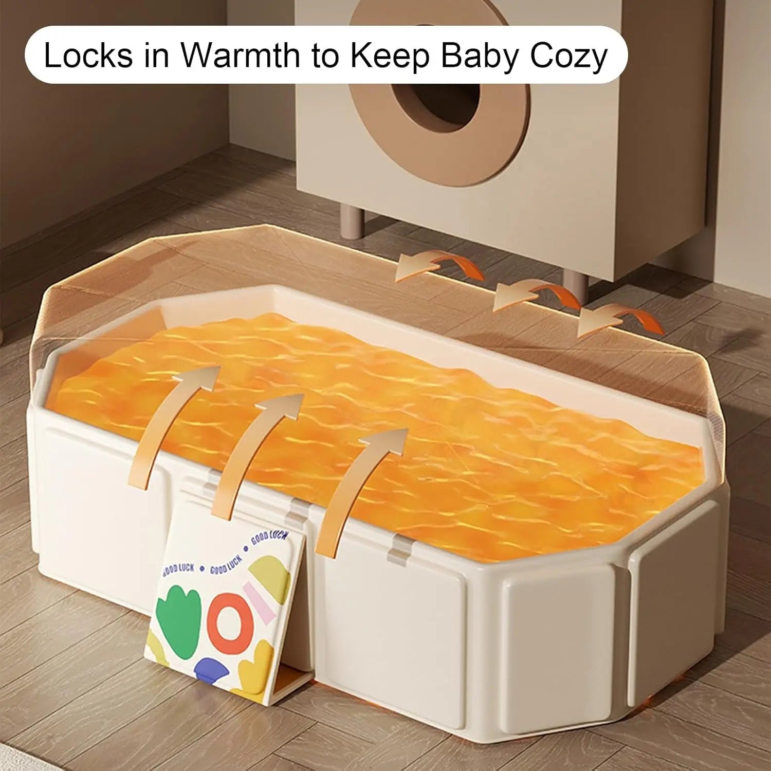 Foldable Portable Baby Bathtub - Safe and Relaxing Bathing Anywhere