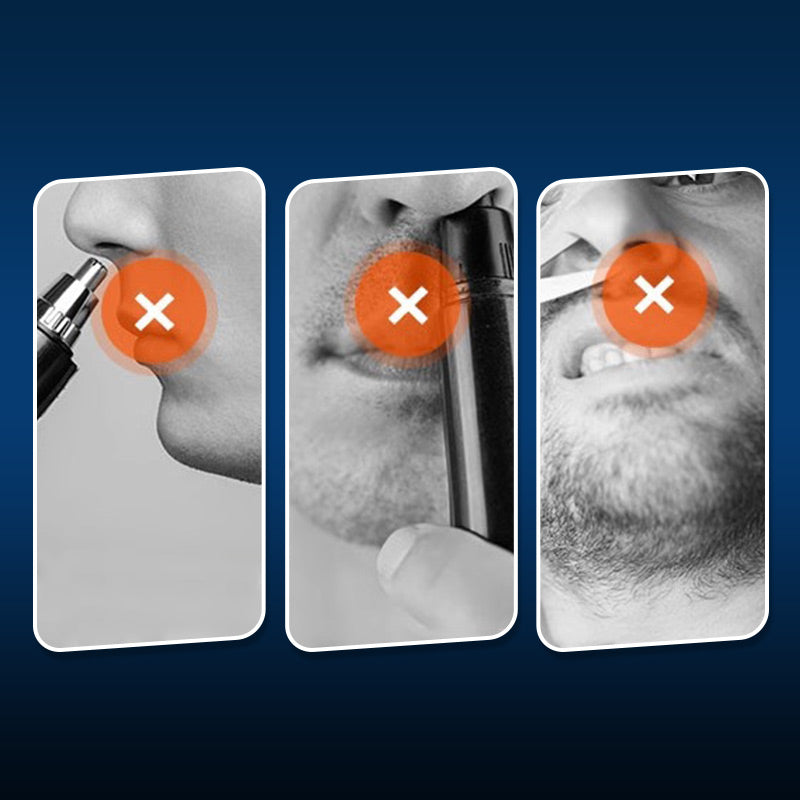 Pain-Free Nasal Hair Trimmer for Gentle, Safe Freshness Daily