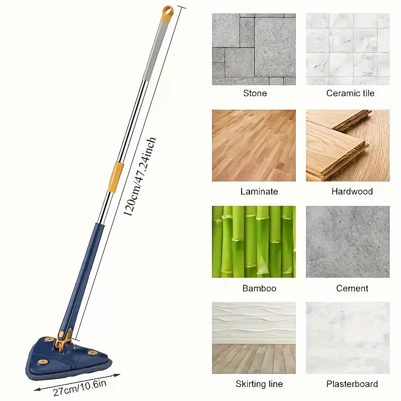 360° Rotating Triangle Mop