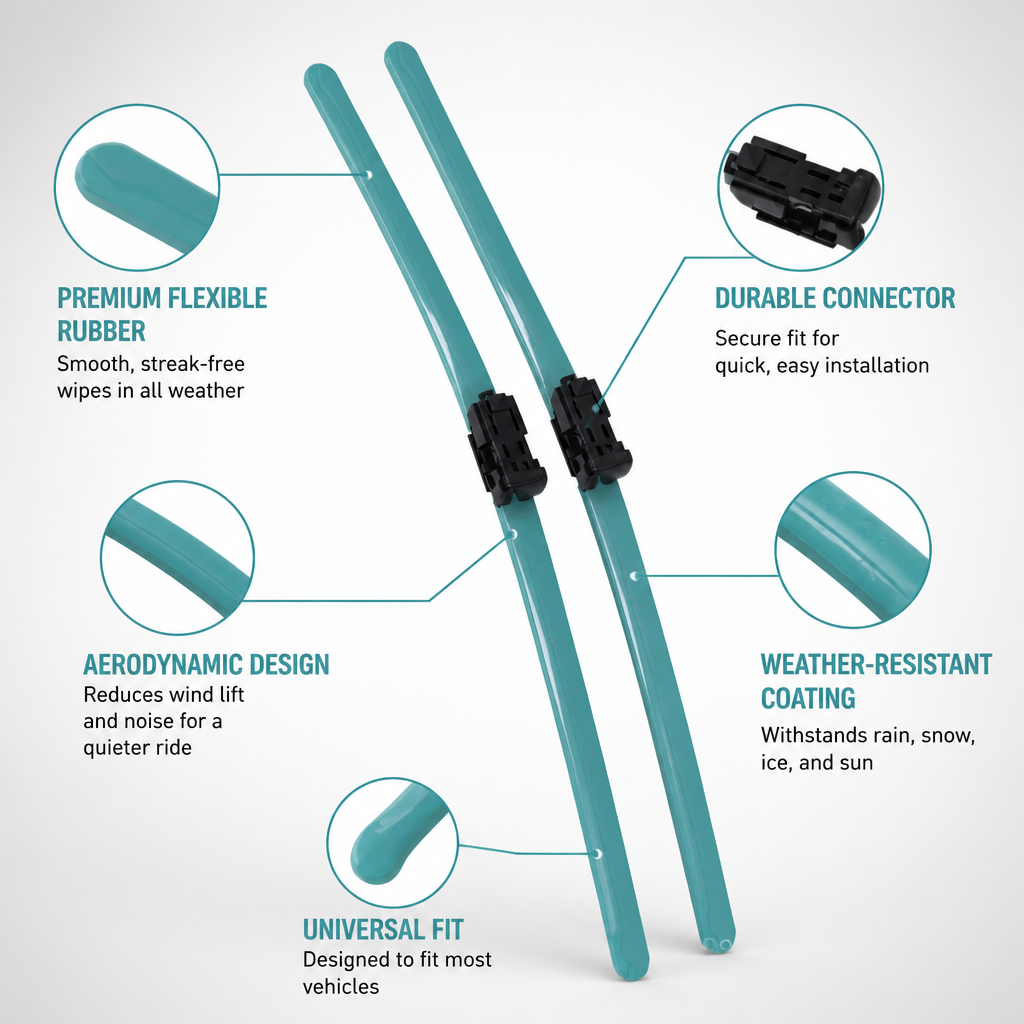 GlassGleam™ — Drive in Perfect Silence with Vivid Clarity and Style