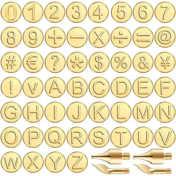 26 Letters for Your Creative Engraving Art