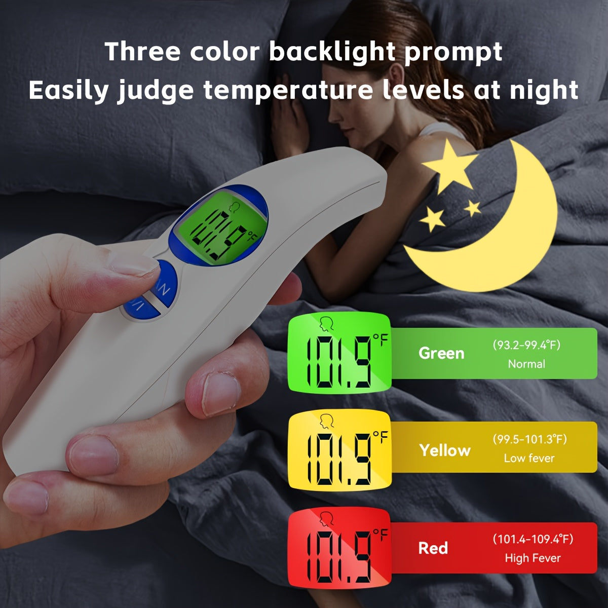 Non-Contact Infrared Forehead Thermometer