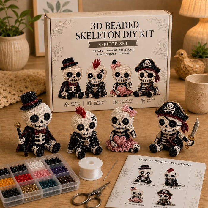LumaBead™ — Unleash Calm Creativity and Craft Sparkling 3D Animal Wonders