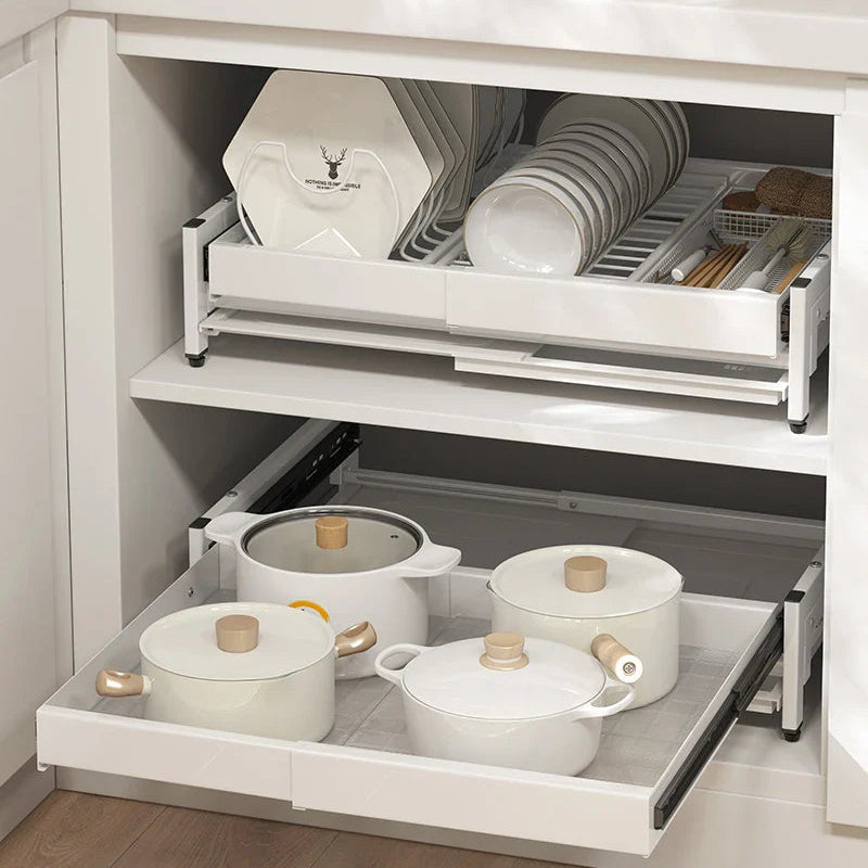 GlideNest Organizer – Effortlessly Bring Order and Ease to Your Kitchen