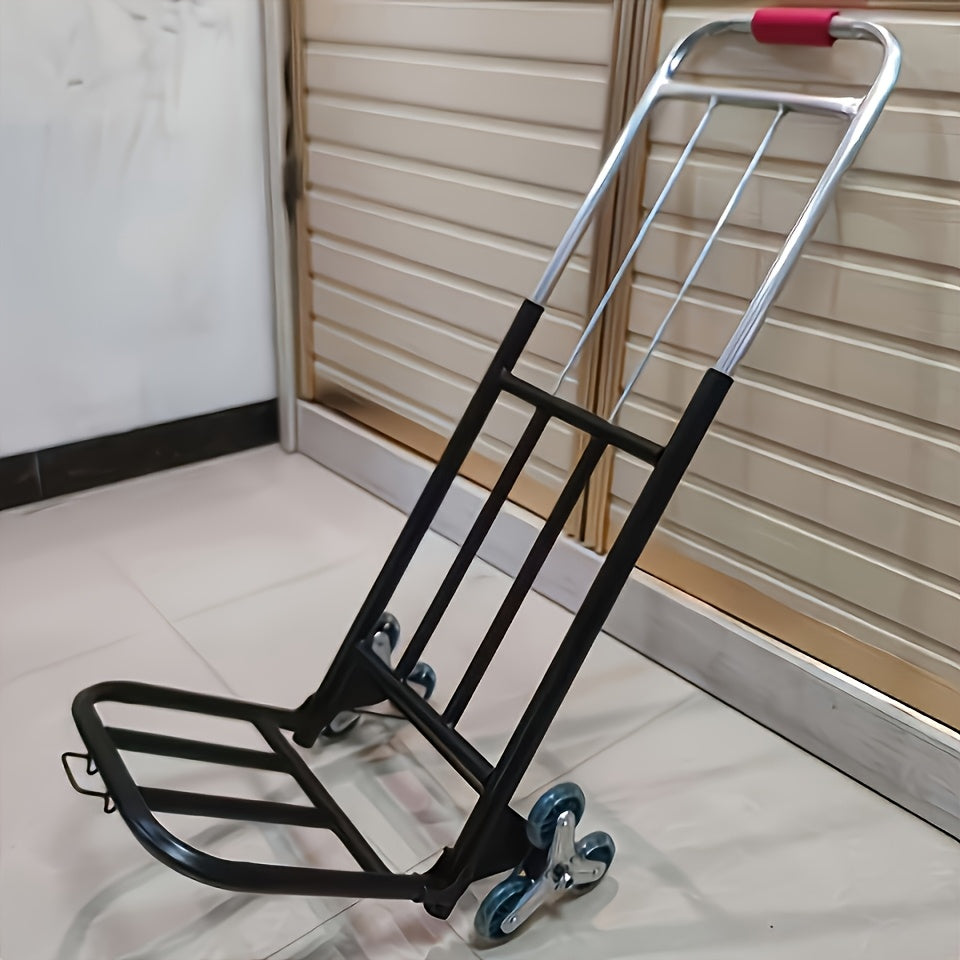 Folding Hand Truck with Stair Climbing Wheels