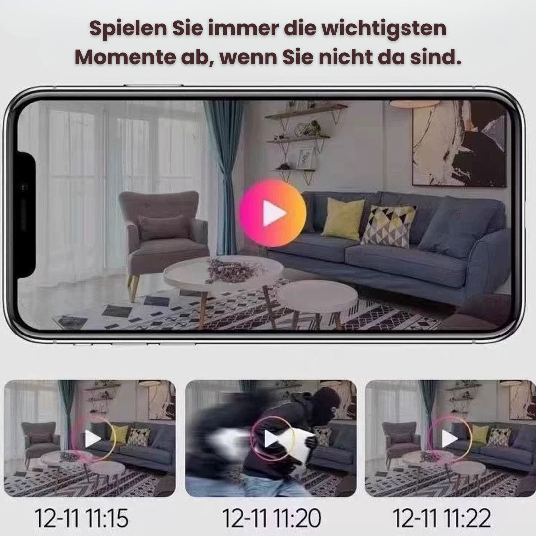 Indoor Security Camera | Motion Sensor & Night Vision | HomeEye