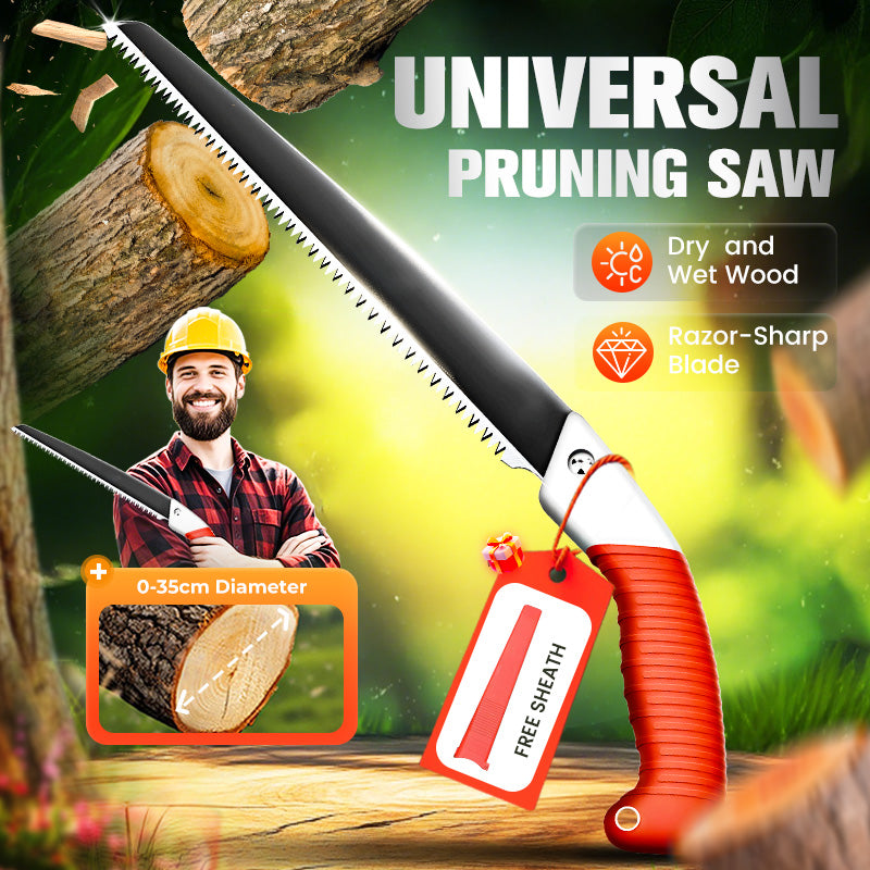 Universal Branch Saw | Sharp Pull Cutting Blade | Protective Cover Included | BranchMaster