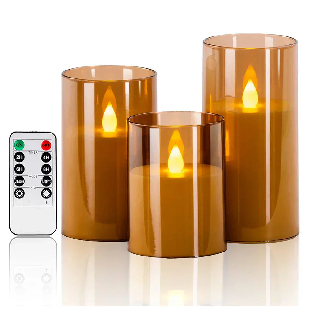 Realistic LED Candle Set
