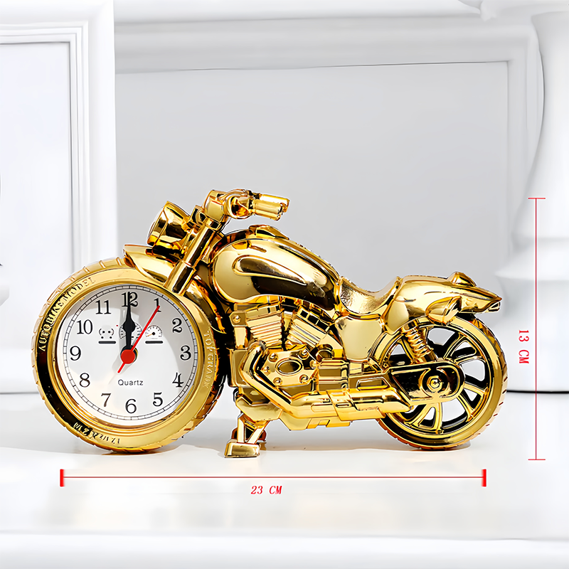 Cool Motorcycle-Style Alarm Clock for Perfect Timeliness