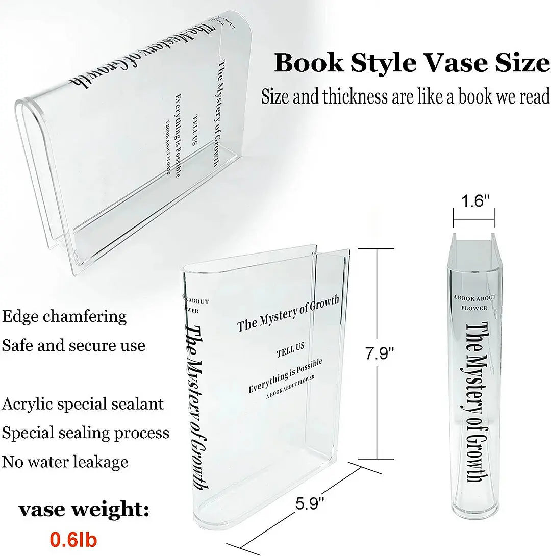 SereniBook™ Vase — Transform Any Space into a Dazzling, Fearlessly Stylish Showpiece