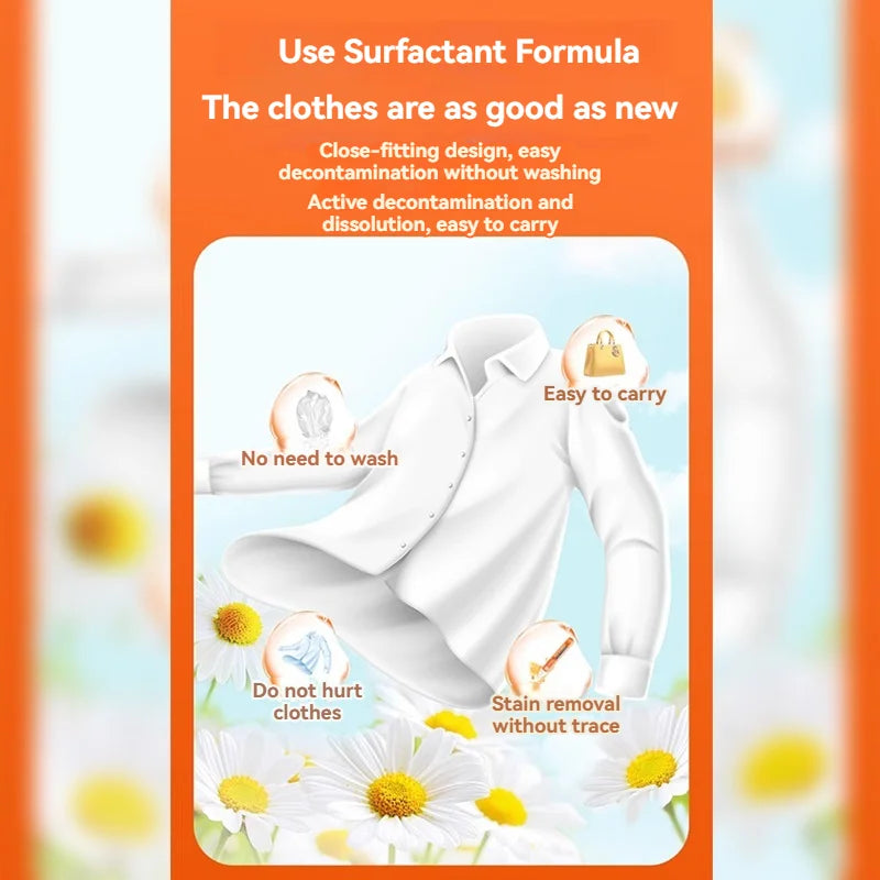 Instant Clean Solution for Spotless and Immaculate Clothing