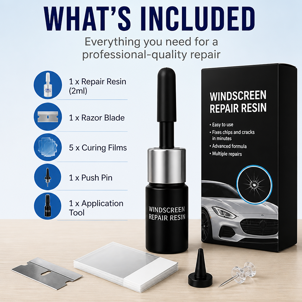 MiracleSeal™ — Lock Cracks Down Fast for a Clear, Worry-Free Drive