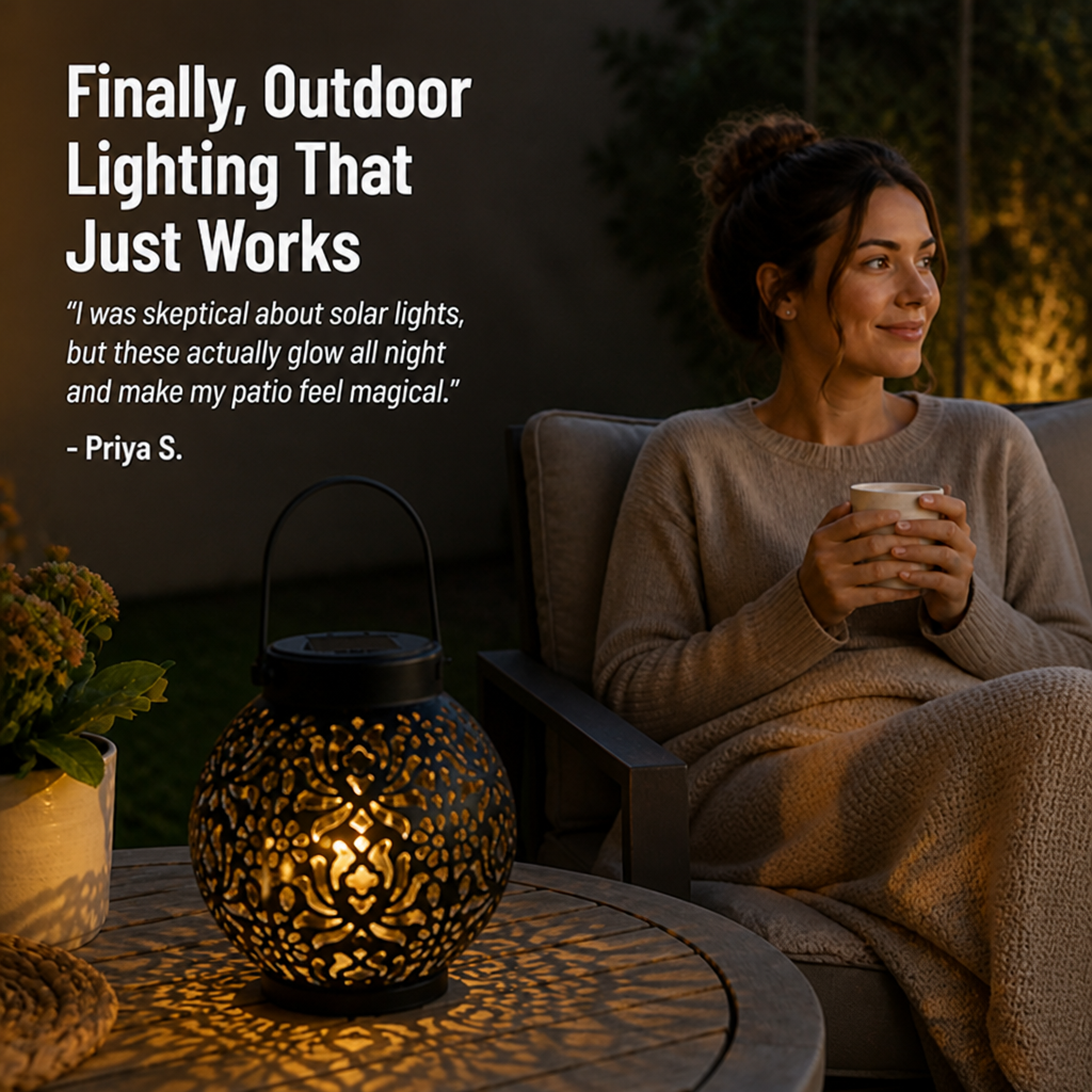 LuminaRay™ — Turn Your Garden into a Magical, Hands-Free Escape