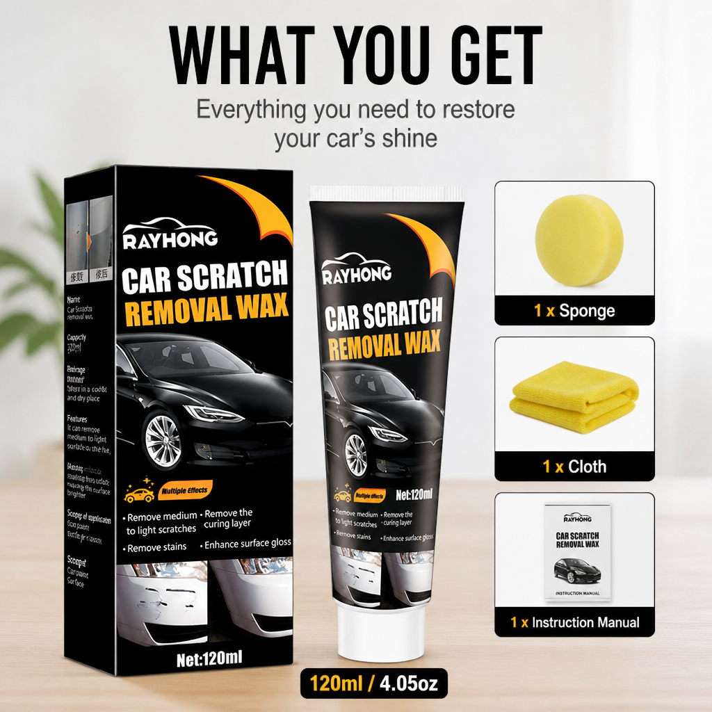 RevitaSheen™ Scratch Repair Paste — Transform Scratches Into Stunning Shine Instantly