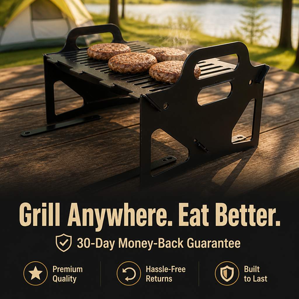 GrillEaseMax™ — Ignite Bold Flavor Anywhere with Effortless, On-the-Go Grilling Power