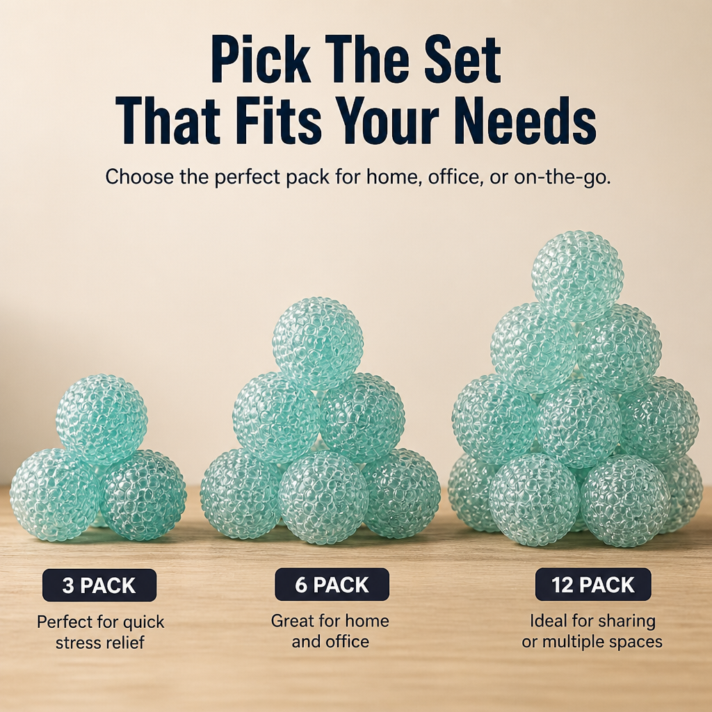 SereniBall™ — Melt Away Stress and Ignite Laser-Sharp Focus Instantly