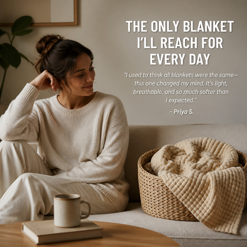 WhisperWeave™ Blanket — Wrap Yourself in Cool, Feather-Light Comfort That Feels Like a Dream