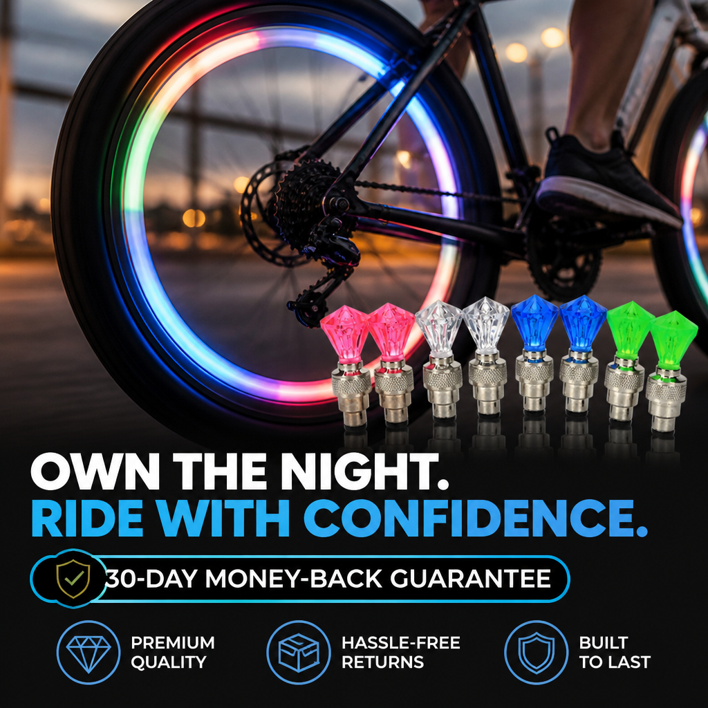 LuminaRim™ — Own the Night with Vivid, Motion-Activated Wheel Lights That Command Attention and Keep You Safe