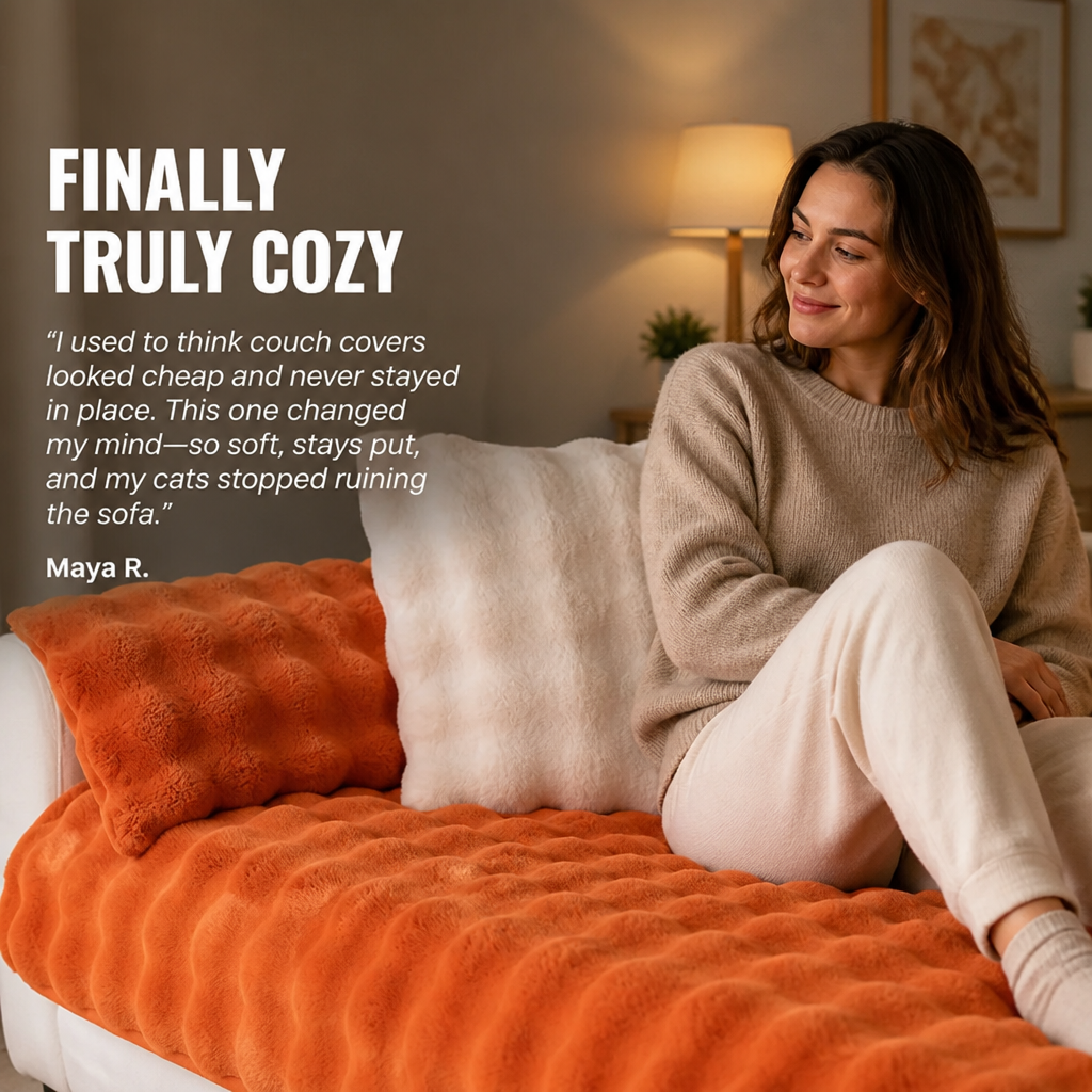 VelvetNest™ — Sink Into All-Day Cozy Warmth and Unbreakable Furniture Protection