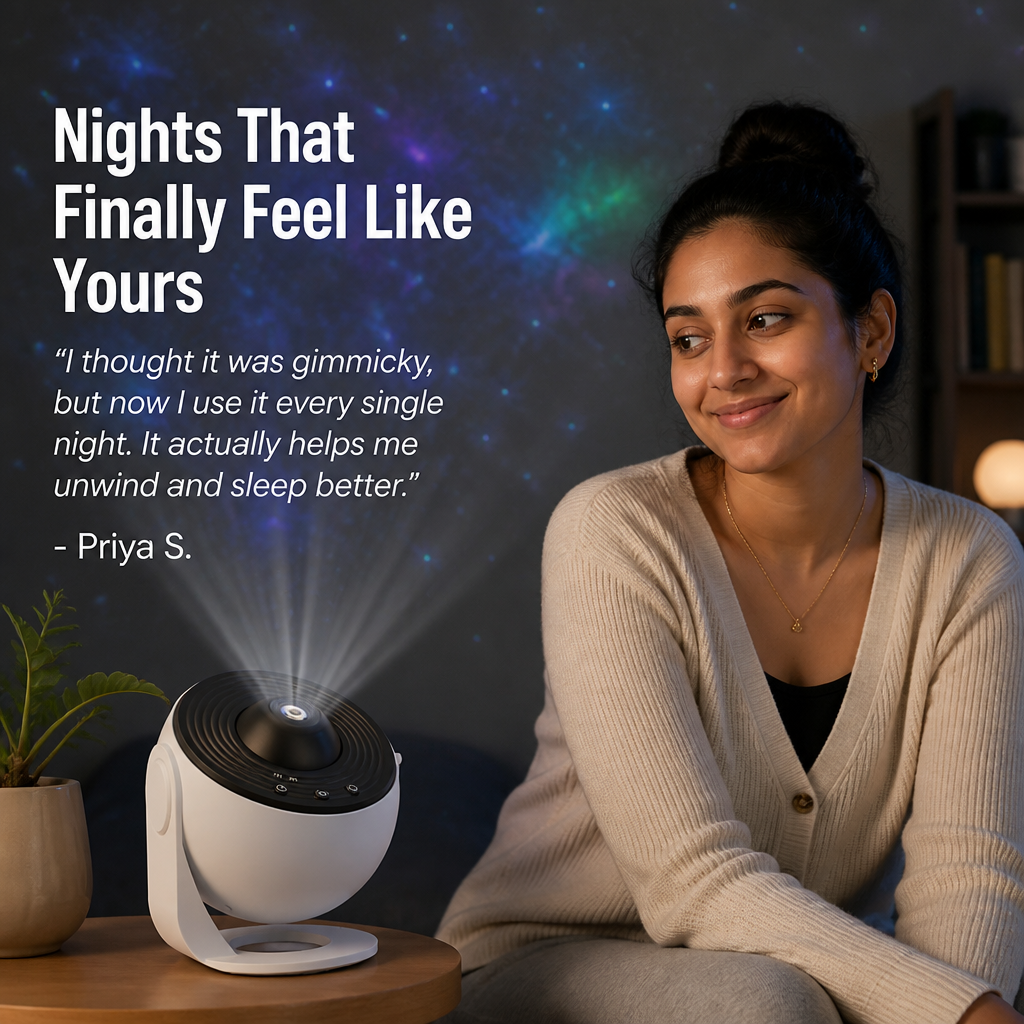 StellaVista™ — Trade Late-Night Scrolling for a Ceiling Full of Slow, Silent Stars
