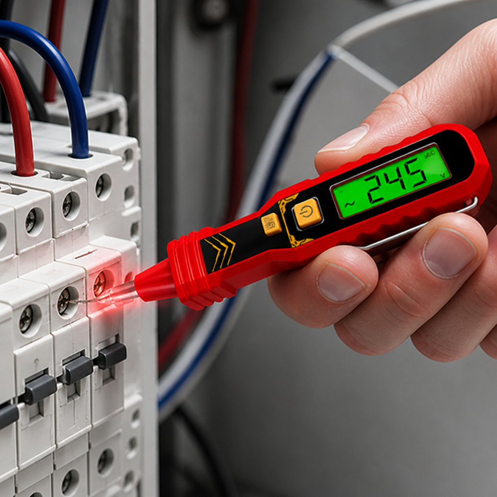 SurgeSafe™ — Test Voltage Fearlessly with Instant, Shock-Free Clarity