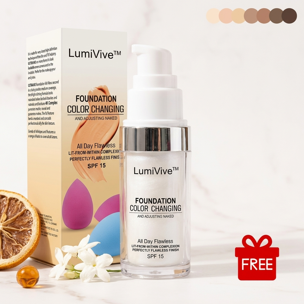 LumiVive™ — Your Skin’s Perfect Match for Effortless, All-Day Confidence