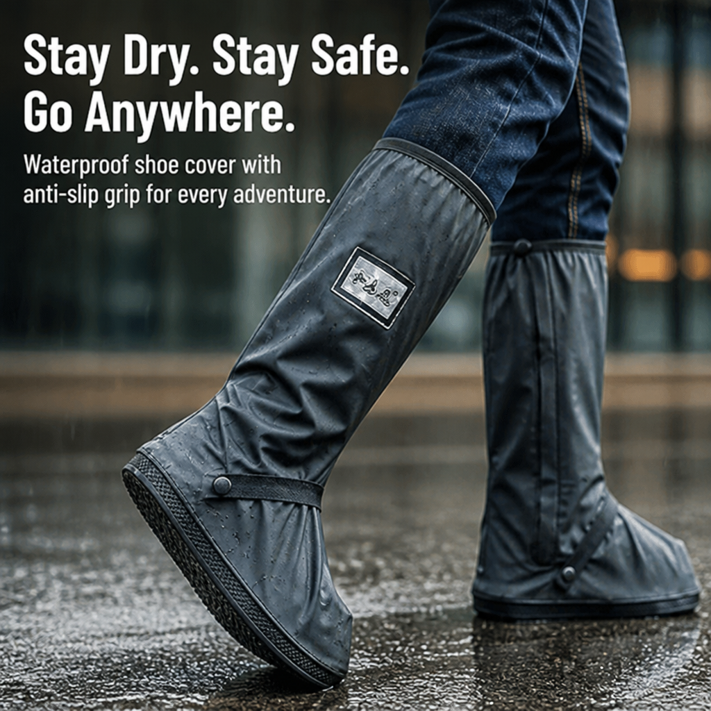 HydroStep™ — Walk Boldly Anywhere with Dry Shoes and Unshakable Grip