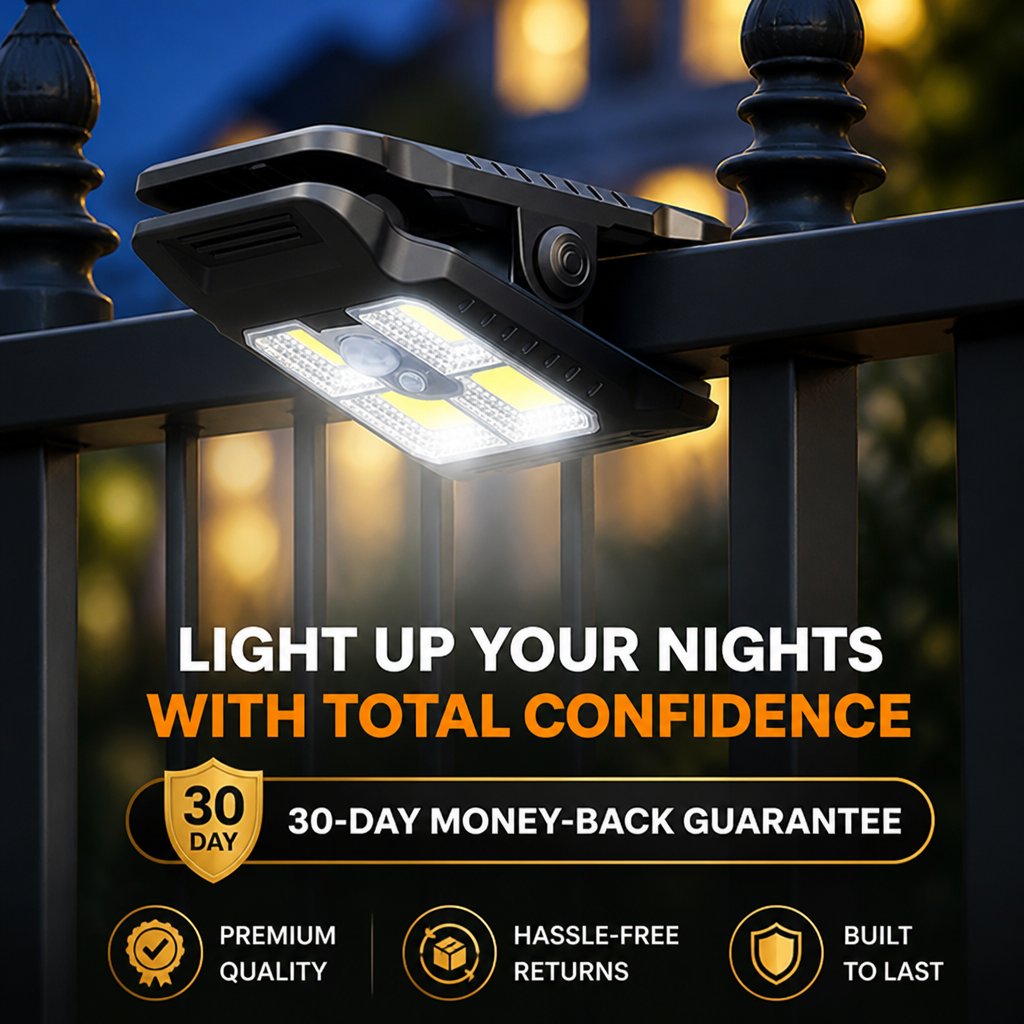 ClipLux™ — Instantly Brighten Your Outdoors with Smart, Safe Solar Glow