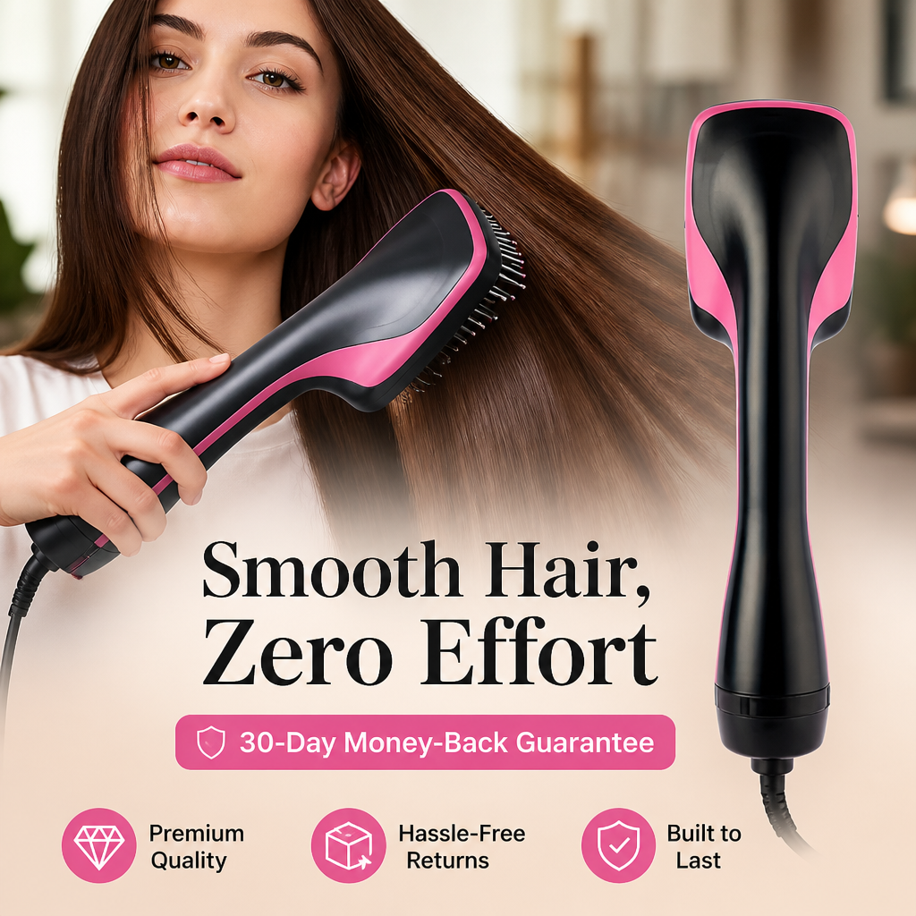 SilkPro™ Precision Styler — Effortless Salon Shine and Frizz-Free Confidence Every Day