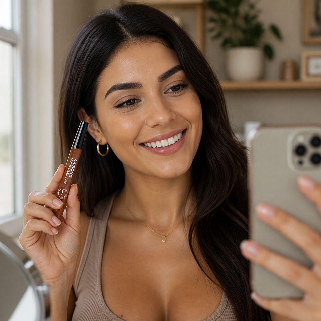 QuadraStroke™ Precision Pen — Sculpt Lush, Head-Turning Brows That Boost Your Confidence Instantly