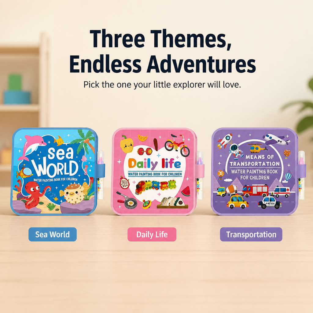 LumiSplash™ — Ignite Your Child’s Imagination Without a Single Mess