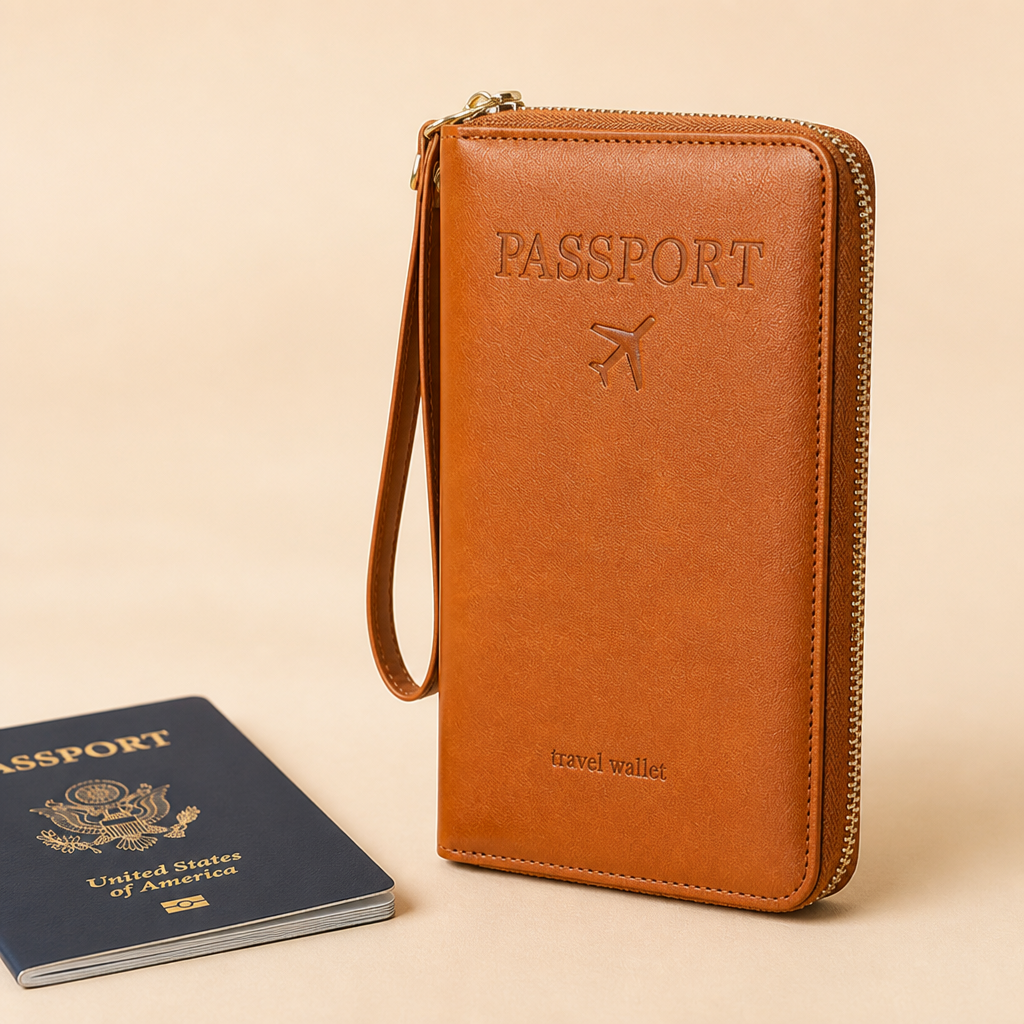 SentriGuard™ RFID Wallet Pass Holder — Instantly Lock Down Your Identity and Travel Stress-Free