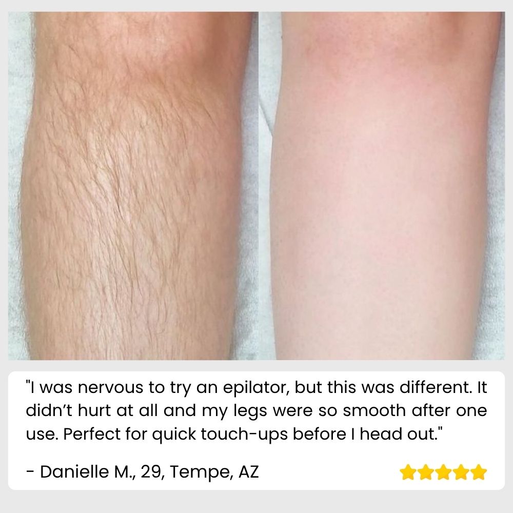 SilkySmooth Epilator™ — Effortless, Pain-Free Glow That Empowers Your Confidence