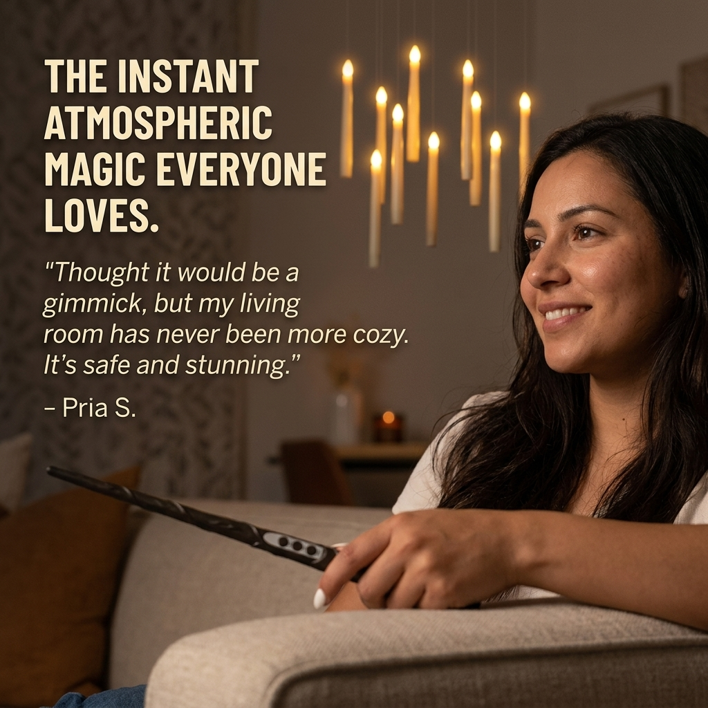 LumaMyst™ Floating Candles — Ignite Safe, Stunning Magic That Transforms Every Moment