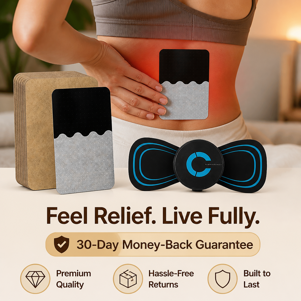 RelivaTherm™ Ginger Heat Patches — Ignite Soothing Warmth That Frees You From Pain Instantly