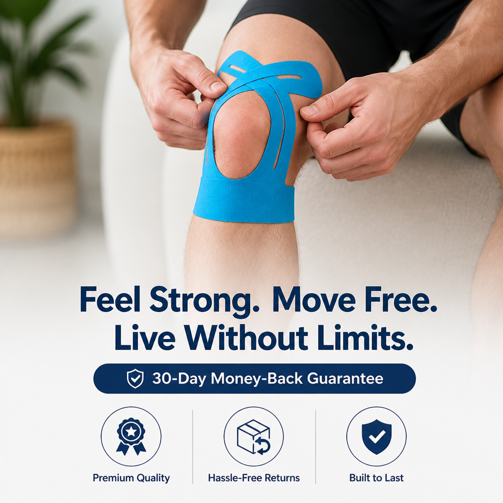 StrideSure™ — Slip On Instant Knee Confidence and Move Without Limits