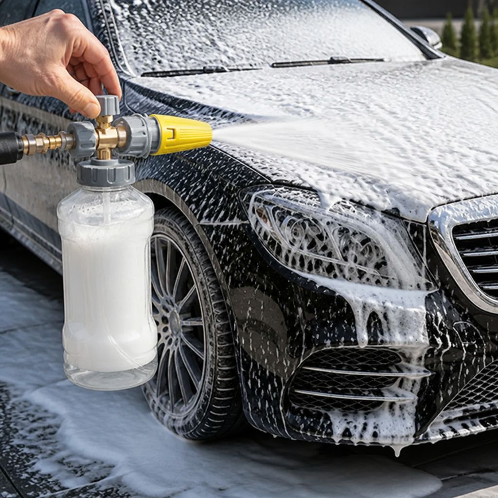 TurboFoamPro™ — Command Every Wash with Thick, Powerful Foam That Delivers a Showroom Shine Instantly