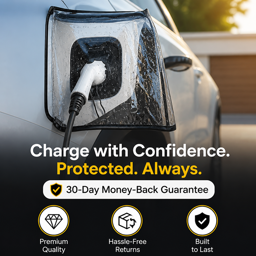 StormGuard™ — Snap-On Armor That Keeps Your EV Charger Flawless Rain or Shine