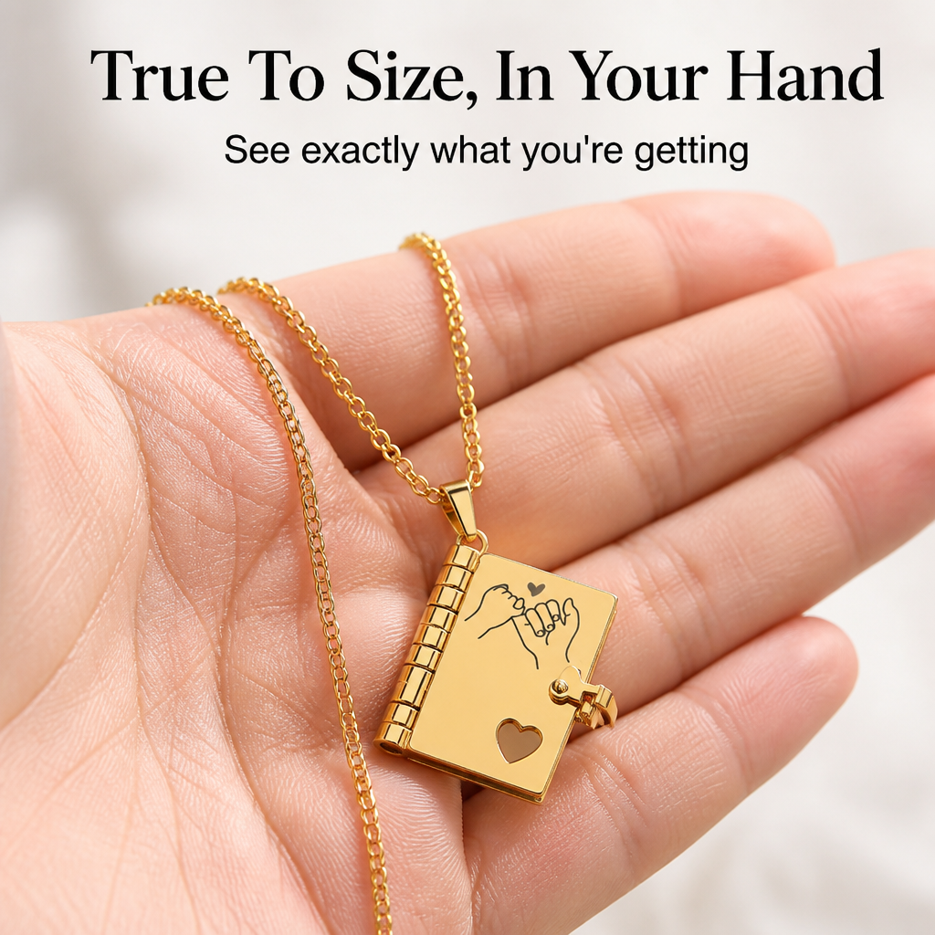 StorySculpt™ Necklace — Carry Her Heart’s Story Wherever She Goes