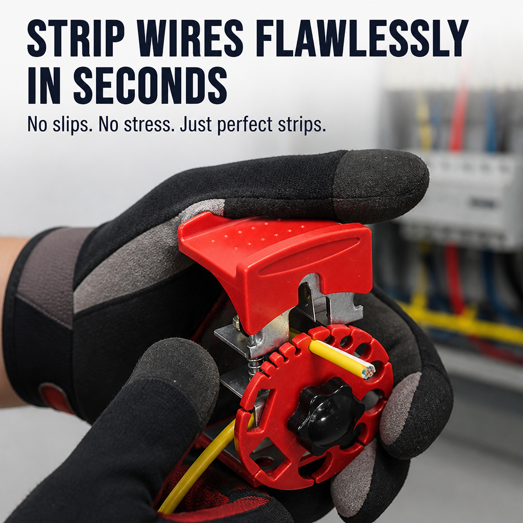 FuseStrip™ — Strip Wires Flawlessly in Seconds Without Slips or Stress