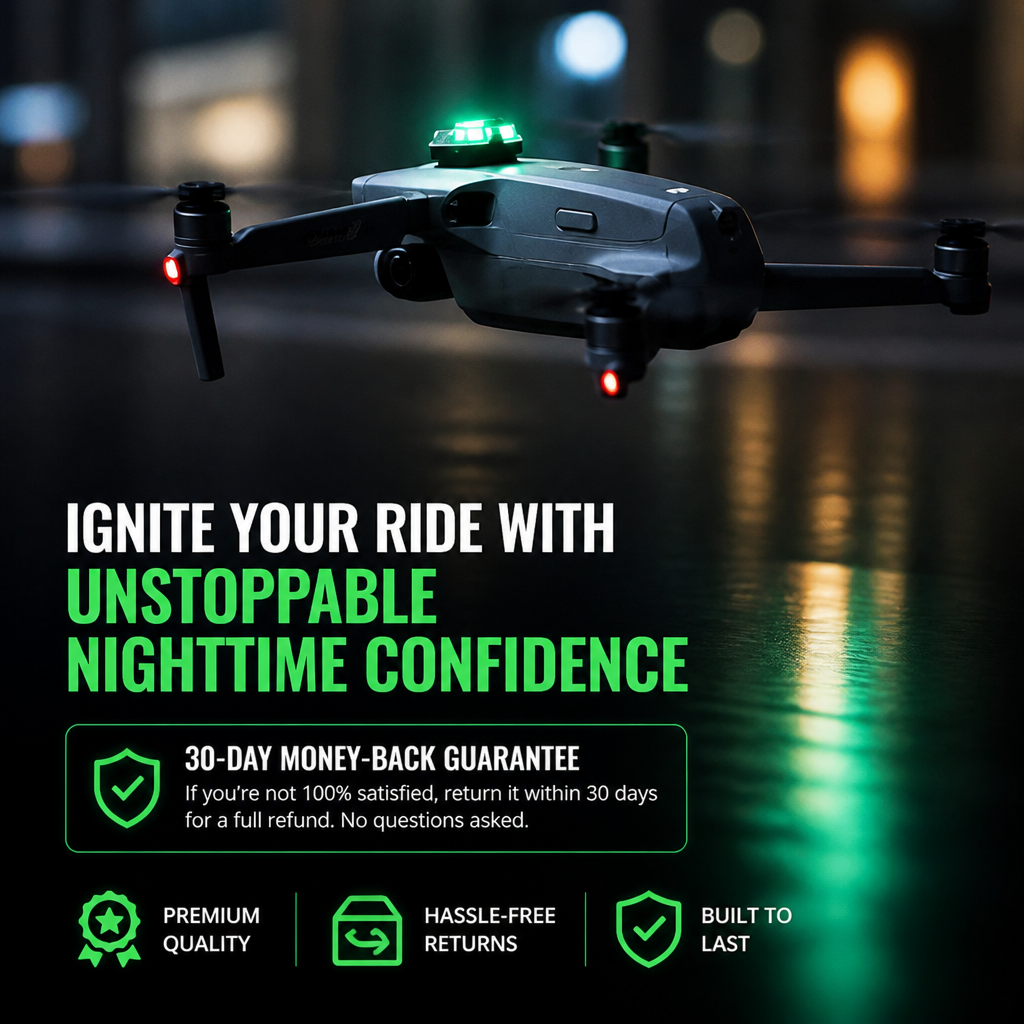 LuminaFlex™ — Ignite Your Ride with Unstoppable Nighttime Confidence
