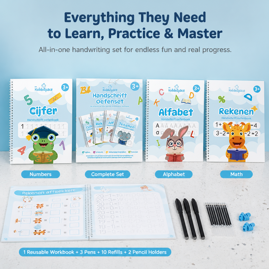ScribbleJoy™ — Turn Early Writing Struggles into Confident, Joyful Mastery Every Day