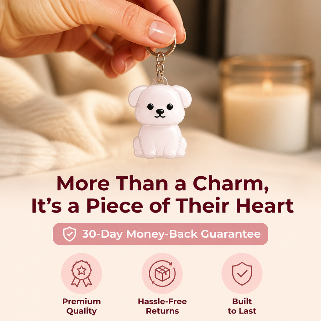 LumaPaw™ Memory Charm — Carry Your Pet’s Love Close to Your Heart Every Day