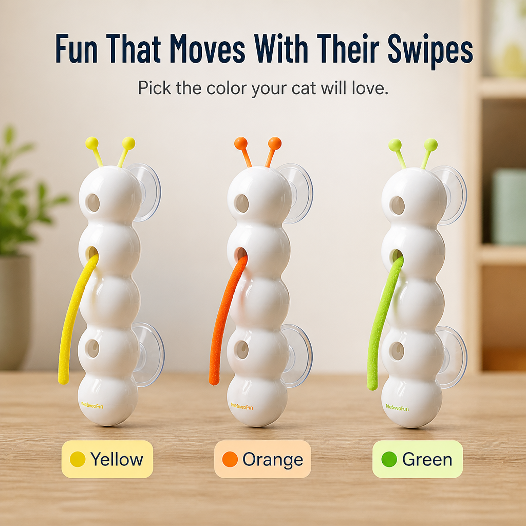 WhiskerTwist™ — Unleash Your Cat’s Wild Hunting Instincts with Endless, Hands-Free Fun