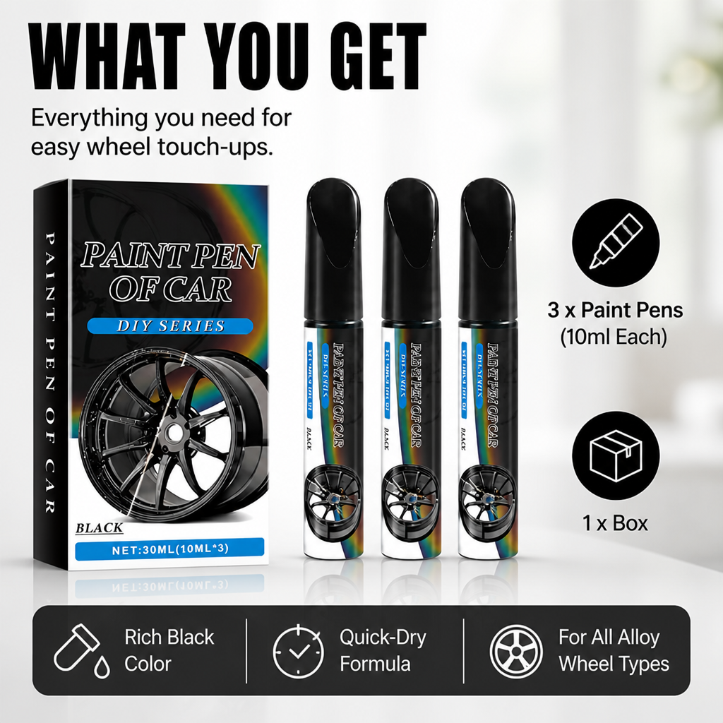 RimRadiance™ — Instantly Erase Scratches and Drive with Proud, Showroom-Worthy Wheels