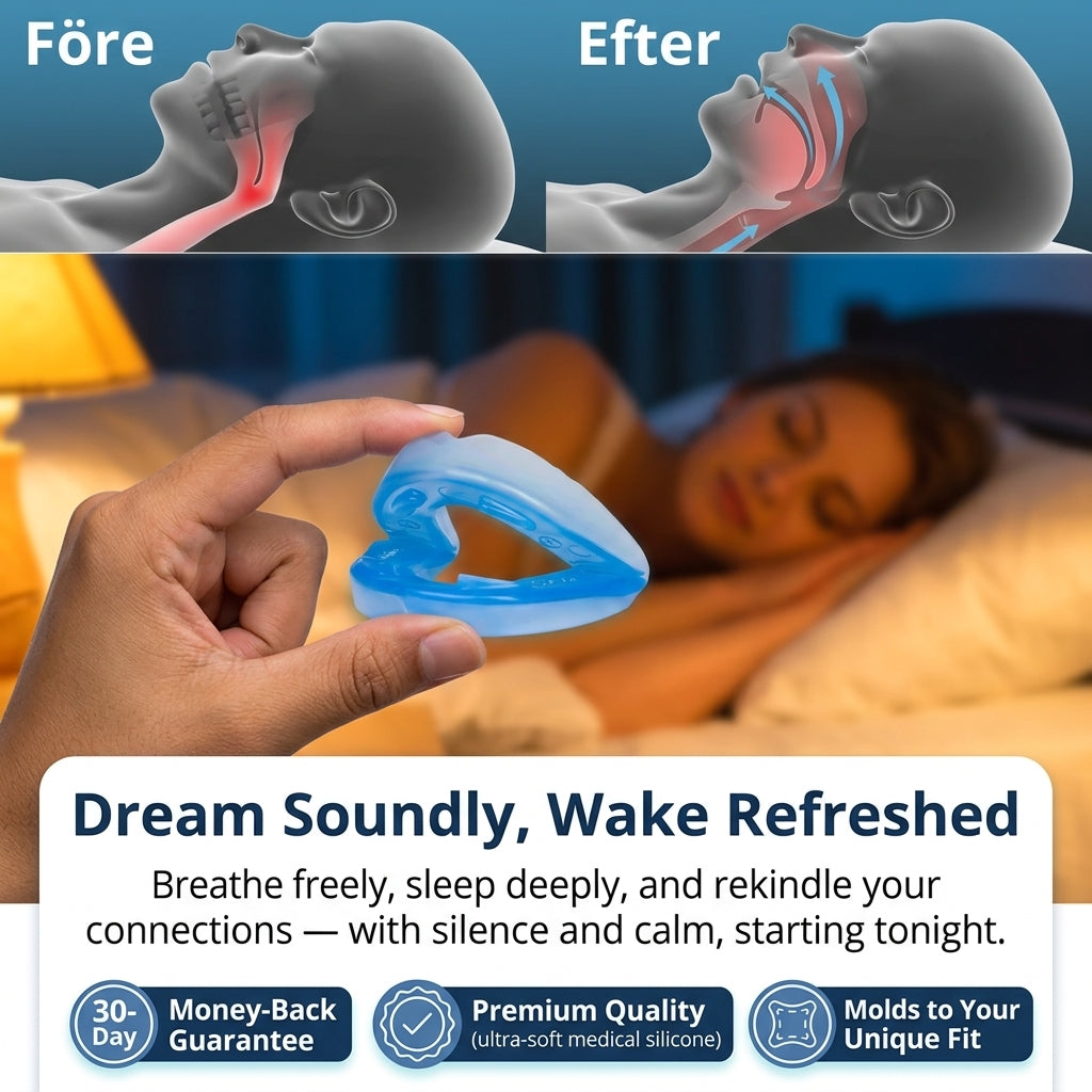 SomniCalm™ — Open Your Airway, Silence the Snore, Sleep Through the Night